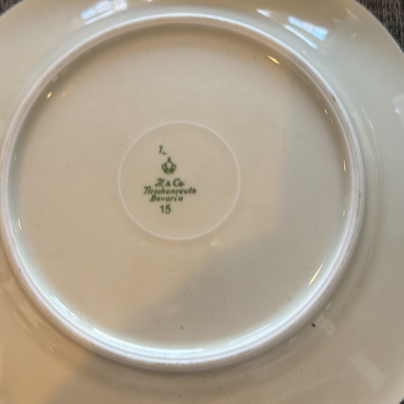 Vintage Z& Co Bavarian 7 3/4 “ Dishes (6) - Picture 3 of 3